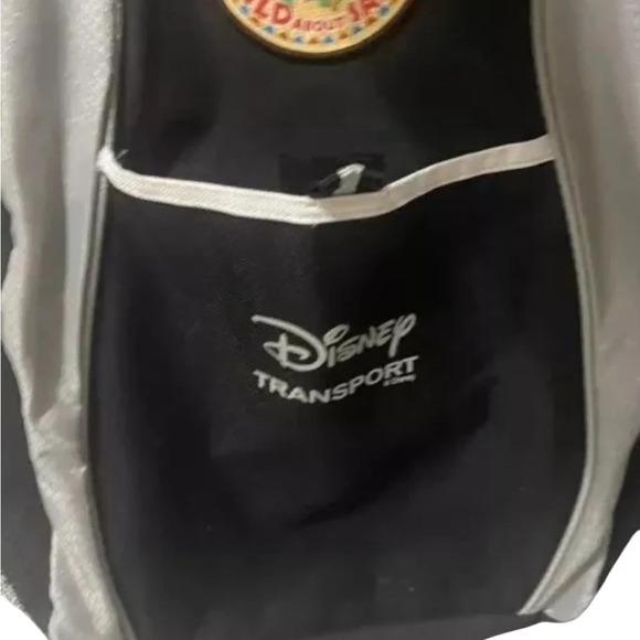 Disney Wild About Safety Disney Transport Backpack Black RARE main image 8